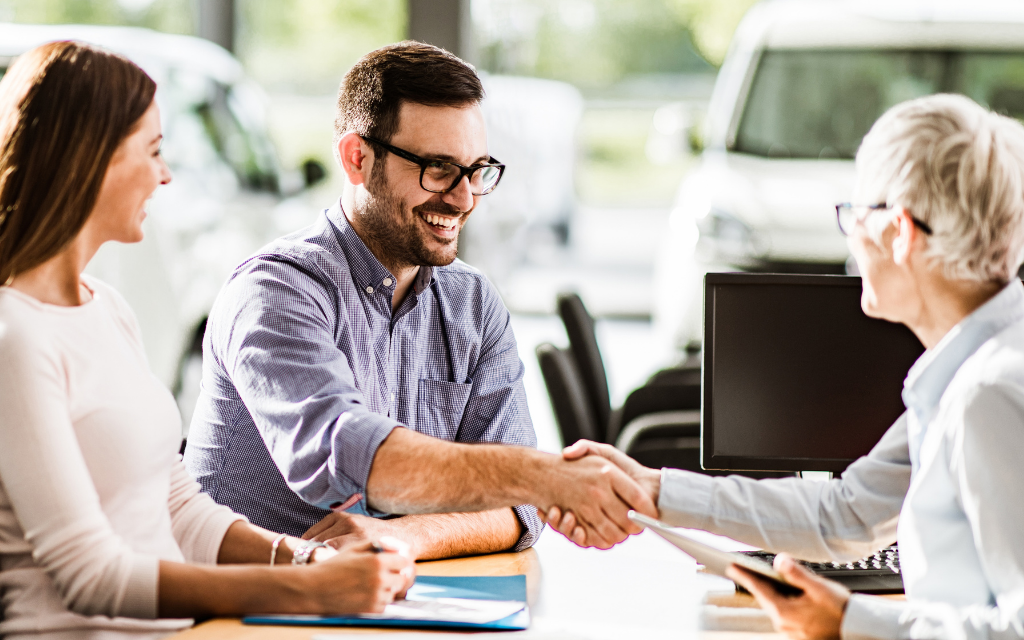 Closing an auto sale