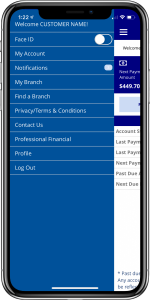 Mobile app navigation